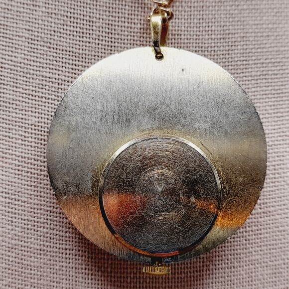Vintage Ladies Montreluxe Wind-Up Pendant Watch Necklace – Not Working - Picture 3 of 7